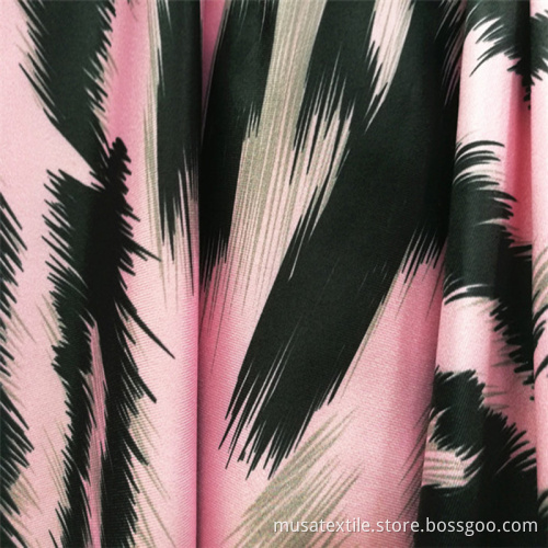 Printed Polyester Spandex Stretch Yoga Legging Fabric